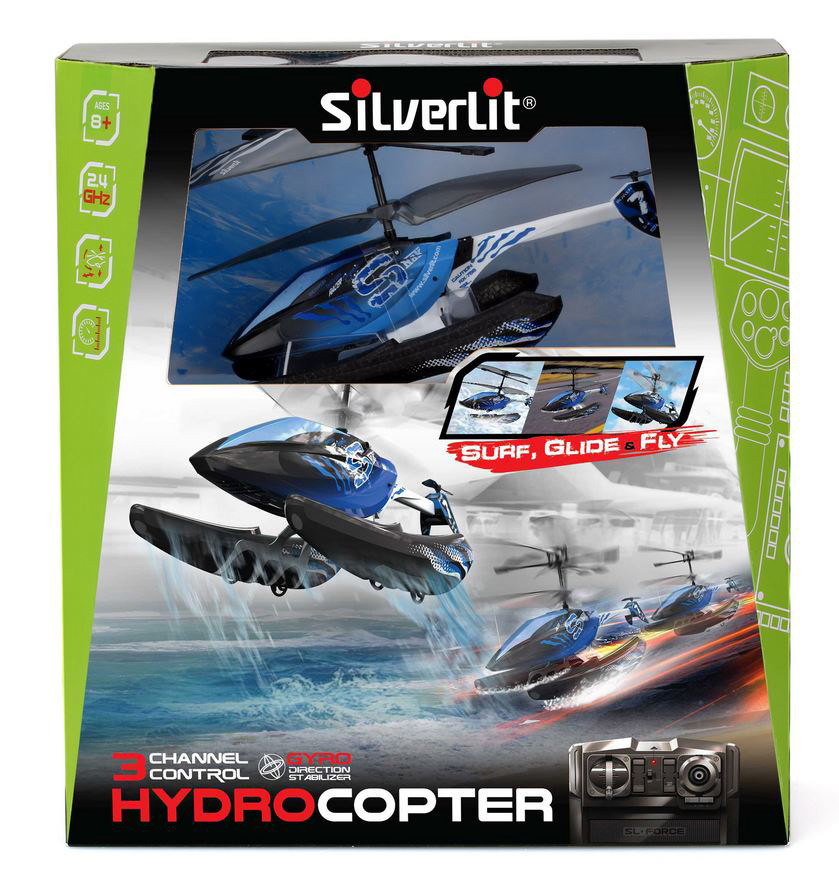 Вертолет 3-х канальный Silverlit Гидрокоптер  